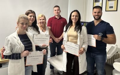 Prva škola ultrazvuka u obstetriciji sa Mr dr sc. med. Taitom Stojilković uz podršku kompanija AB Trade i SAMSUNG 14. I 15. Novembar 2025